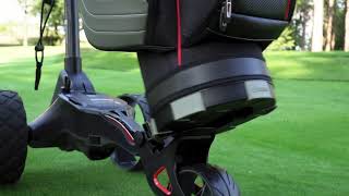 Motocaddy Easilock bag feature [upl. by Seligman]