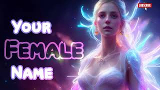 Your Female Name  Binaural hypnotic feminization loop [upl. by Levitus]