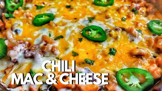 Best Chili Mac And Cheese Recipe [upl. by Annaihr]