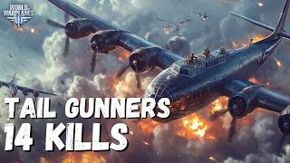 14 Tail Gunner Kills  B29C Superfortress  World of Warplanes [upl. by Ofilia75]