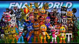 FNAF World chicas magic rainbow dont mute her voice [upl. by Simara]