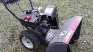 MTD snowflite 85hp 26quot snowblower [upl. by Lalo]