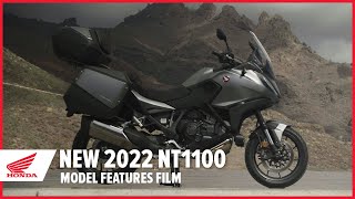 2022 NT1100 Model Features Touring Motorcycle  Honda [upl. by Survance107]