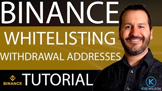 BINANCE  WHITELISTING WITHDRAWAL ADDRESSES  TUTORIAL [upl. by Sunda151]