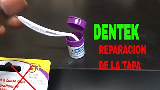 ✅ Cómo usar el relleno dental Dentek Temparin Max y la revisión de la reparación de la tapa 🔴 [upl. by Sigsmond521]