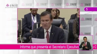 Reanudación de la Sesión extraordinaria del Consejo General del Instituto Nacional Electoral [upl. by Keheley]