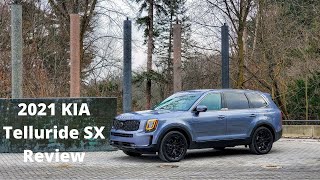 2021 Kia Telluride Review  SX Nightfall Edition  The Coolest Telluride Ever [upl. by Aicylla702]