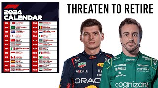 The F1 Calendar Is A HUGE Problem And Why Drivers Threat To Retire [upl. by Moll]