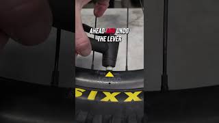 How To Inflate Your Tire  Attaching The Pump To A Presta Valve [upl. by Sitruc64]