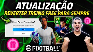 ATUALIZAÇÃO CHEGARAM ENDRICK E MBAPPÉ NO REAL REVERTER TREINO GRÁTIS PARA SEMPRE NO EFOOTBALL 2025 [upl. by Timmons342]