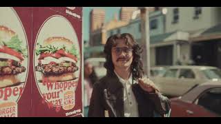 Whopper vs Chicken Royale  We Give Up  Burger King Advert [upl. by Selig]