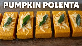 How to Make Baked Pumpkin Polenta  Food Wishes [upl. by Ellerud]