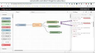 NodeRed Function Multiple Outputs Node red function multimessage [upl. by Drewett]