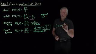 Real Gas Equations of State [upl. by Lumpkin]