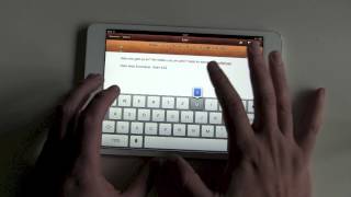 iPad Mini Tastatur im Test  Funktioniert tippen dadrauf [upl. by Niasuh54]