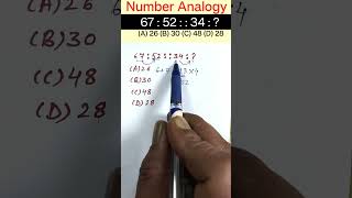 Number Analogy Reasoning Short Tricks  reasoning short tricks rrbntpcrrb ssccgl sscgd sscchsl [upl. by Towers234]