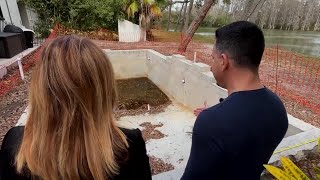 Florida family in legal fight with HOA over backyard pool construction [upl. by Ahsikyw]