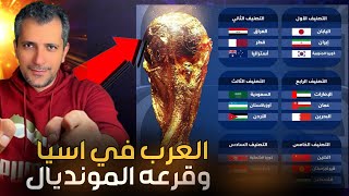 قرعة مونديال كأس العالم ل عرب اسيا 🚨 مواجهات نارية تاريخية ❌ [upl. by Gnad313]