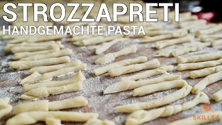 Handgemachte Strozzapreti  Pasta selber machen ohne Ei [upl. by Nnaegroeg]