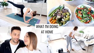 WHAT I’M DOING AT HOME  Routines What I Eat Workouts  Annie Jaffrey [upl. by Vish]