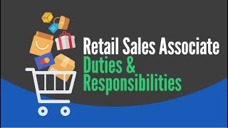 Retail Sales Associate Job Description  Duties  Responsibilities  Tips [upl. by Ennaid]