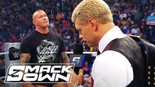 Randy Orton Wants Answers From Cody Rhodes  WWE SmackDown Highlights 92724  WWE on USA [upl. by Drofiar]