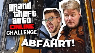 Ein HOCH auf unseren BUSENTFÜHRER  GTA Challenge Entführung [upl. by Rehpotsyrk734]