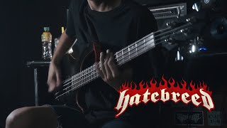 Hatebreed  Instinctive Slaughterlust  Bass Cover [upl. by Ayiak]