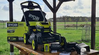 TEST Kosiarka z napędem 53cm bezszczotkowa 36V RYOBI MAX POWER RY36LMXSP53A RYOBIPolska [upl. by Celesta]