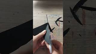 How To Make Halloween Decorations With Few Paper art halloweendecoration halloween diy asmr [upl. by Deryl202]