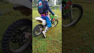 Kawasaki KX80 1997 Start Up Braap shorts [upl. by Mancino]