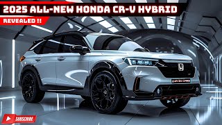 AllNew Honda CRV Hybrid 2025 Is it the Most Efficient Hybrid SUV Ever [upl. by Rehm]