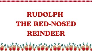 Meghan Trainor  Rudolph the Red Nosed Reindeer Karaoke Original Key [upl. by Brien]