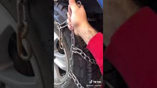 How To Put On Snow Chains [upl. by Bael910]