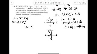Serway Beichner Genel Fizik 1 vektörler 28 [upl. by Grail]