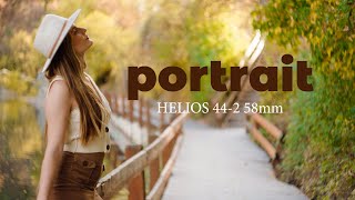 Helios 442 58mm  Fall Portrait Film Logan Canyon UT [upl. by Ankeny]