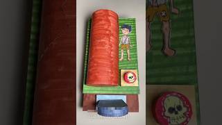 A Story Of Greedy Biggar 😓  mini wood toywoodworking art skillwood hand crafts shorts [upl. by Brynn]