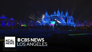 Diwali celebrations light up the night sky in Chino Hills [upl. by Ledarf447]