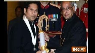 Sachin Tendulkar awarded with Bharat Ratna [upl. by Ajan775]