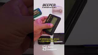 BEEPER el Mensajero de los 90´s tecnologiaretro oldcell [upl. by Moorish787]