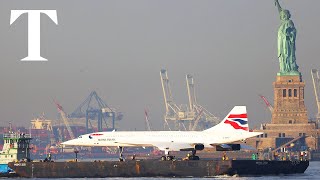 LIVE Concorde returns to New York after refurbishment [upl. by Sathrum6]