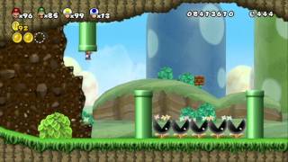 Newer Super Mario Bros Wii  World B [upl. by Knoll]