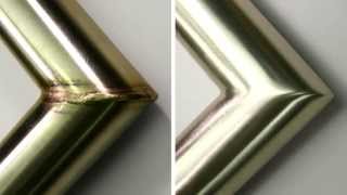 How to Finish a Welded Stainless Steel Tube in 3 Steps  Satin Finish [upl. by Brower]