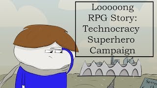 RPG Story Time ICONS Technocracy SciFi Dystopian Campaign [upl. by Aierbma]