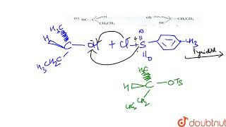 Alcohols are converted to tosylates by treatment with ptoluence sulfonyl chloride TsCl in the [upl. by Palecek]