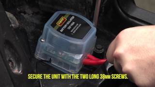 How To  Install the Battery Isolator with Wiring Kit  QuadBoss [upl. by Mcmullan]