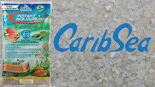 CaribSea Crystal River Sand Unboxing  Tank Setup [upl. by Anyl]