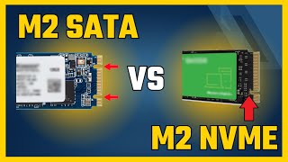 Diferença dos SSDs quotM2 SATAquot e quotM2 NVMequot [upl. by Oni]