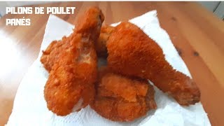 PILONS DE POULET PANÉS 🍗 [upl. by Berlin]