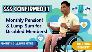 A CASH BENEFIT AS MONTHLY PENSION LUMP SUM FOR PERMANENTLY DISABLED MEMBERS [upl. by Anahsek611]